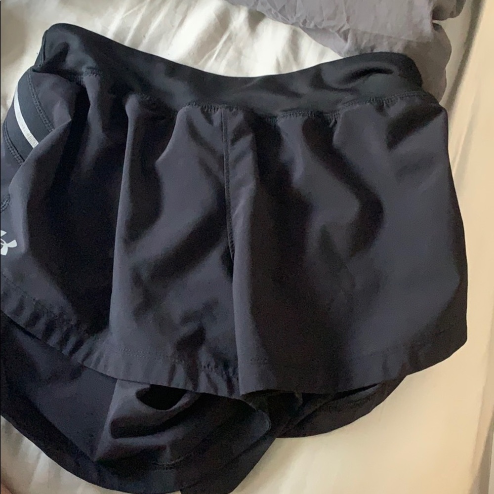 Black under armor shorts